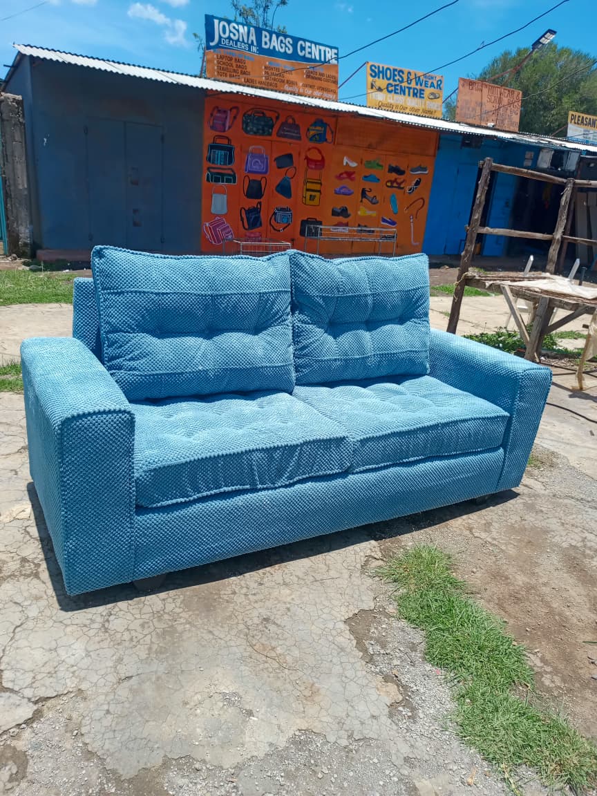3 seater low back with spring cushions sofa